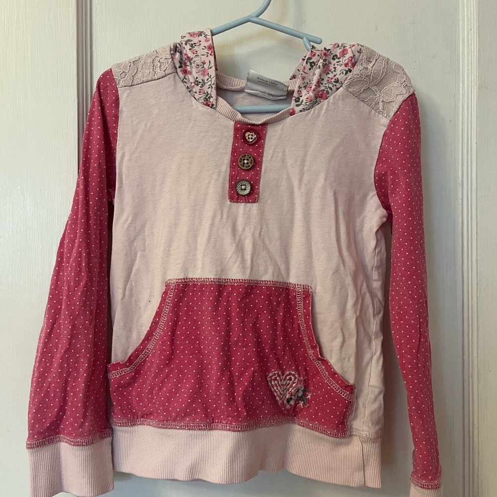 Naartjie hoodie top long sleeve
